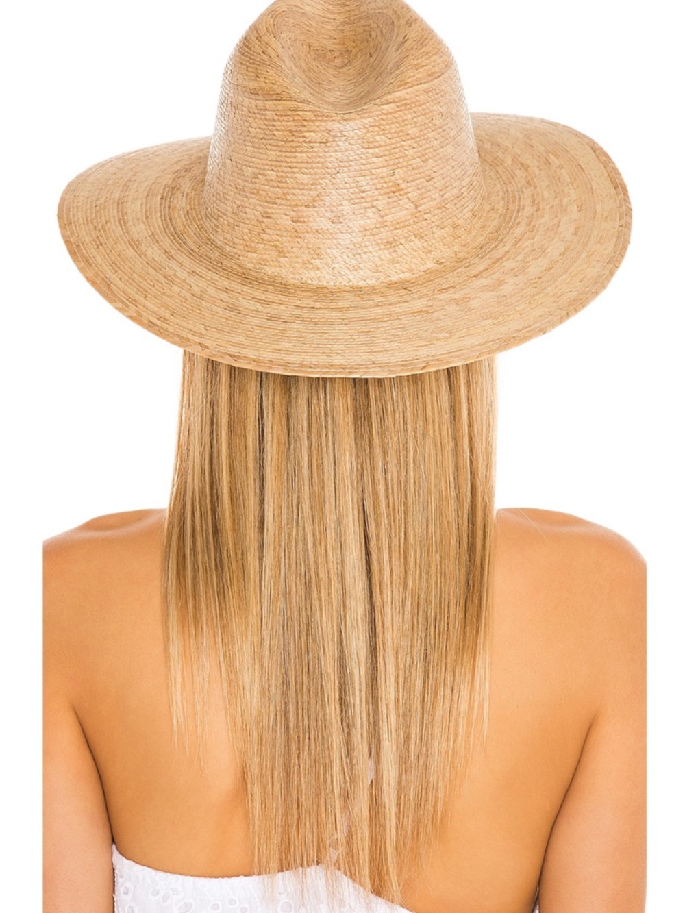 Lack Of Color Natural Straw Fedora Hat - Picture 2 of 11